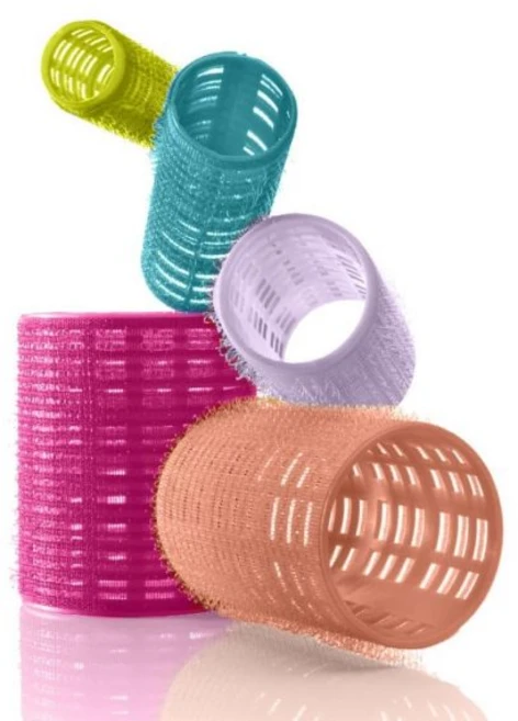 Conair 헤어롤 볼륨 웨이브 여성용 코네어 무열 헤어 컬링기 셀프 그립 롤러로 리프팅과 다양한 사이즈와 색상 재사용 가능한 지퍼백 포함 31개 카운트 제공, Assorted Colors - 쿠팡