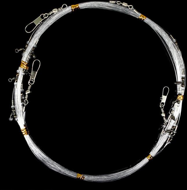 몽크로스 MCK-104 기둥줄 볼베어링부자채비 갈치 낚시 채비 정품, 8단(2.0m), 1개