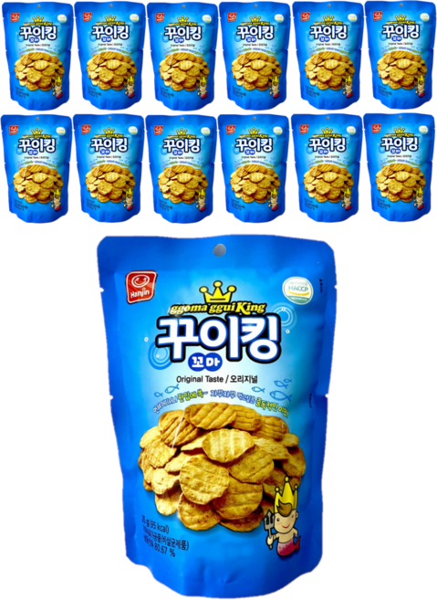 한진식품 꼬마꾸이킹 오리지날, 25g, 13개