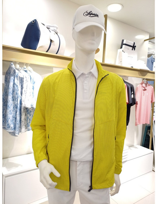 슈페리어골프 여름남성 펀칭 믹스 스트레치 바람막이-pt