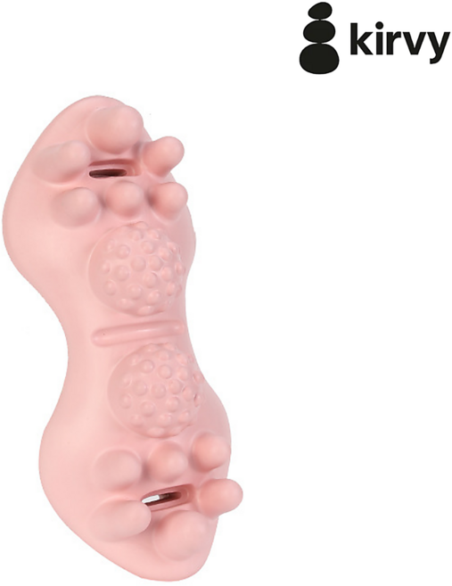 슬로커비 Full-Body Roller 장요근 허리 등 지압 마사지기, 라이트 핑크, 1개