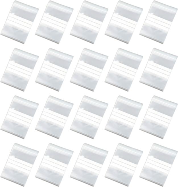 초 소형 미니 메모 지퍼백 악세사리 약 봉지, 1세트, 200매입