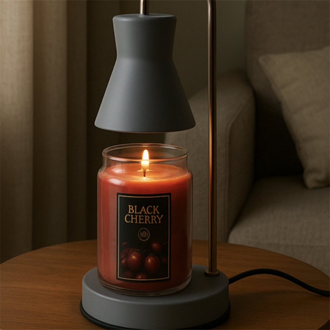 마음담은 캔들 워머 스탠드 할로겐전구35w캔들워머용, 베이지