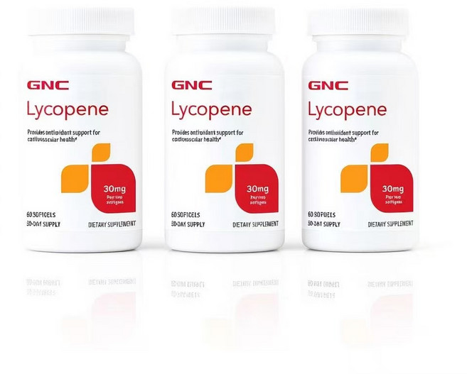 GNC 리코펜 30mg 소프트젤, 60정, 3개