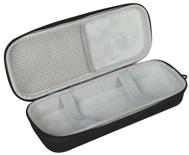 EVA 하드 포 케이스 마이크 보관함 충전기 케이블 및 기타 액세서리 정리함 홀더에 맞는 보호 파우치, 하나, 내회색