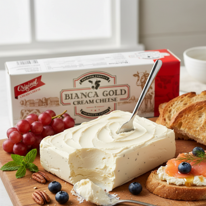 (아이스박스 포함) 비앙카 골드 크림치즈 1.36kg, 1