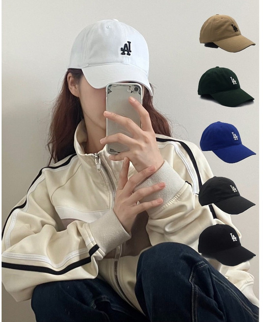 MLB 남녀공용 모자 스몰 로고 볼캡 77 LA다저스 6종 택1 전국 매장 A/S 가능