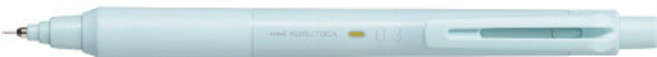 日本三菱 UNI KURU TOGA M3-KS / M5-KS 自動鉛筆, 1個, 0.3mm, 冰藍色