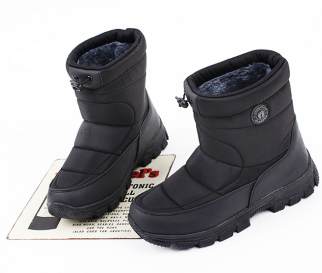 행텐 남성 방한화 패딩 겨울 찰고무 오토바이부츠 에스키모