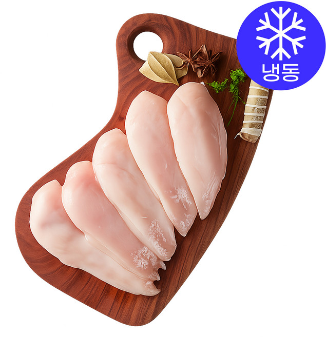 자연의닭 냉동 닭가슴살(껍질없음), 1개, 2kg