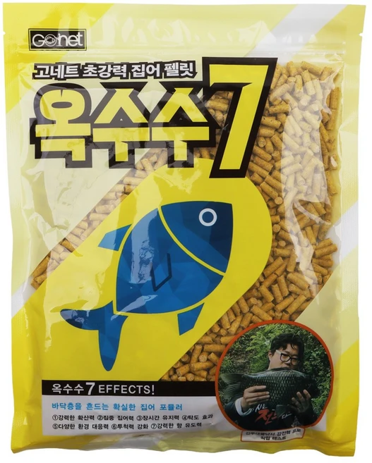 고네트 초강력 집어펠릿 옥수수7, 500g, 1개 - 쿠팡