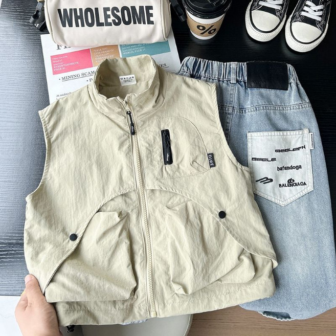 크리스탈하우스 봄 가을 간절기 남아 스포티 베스트 CB026