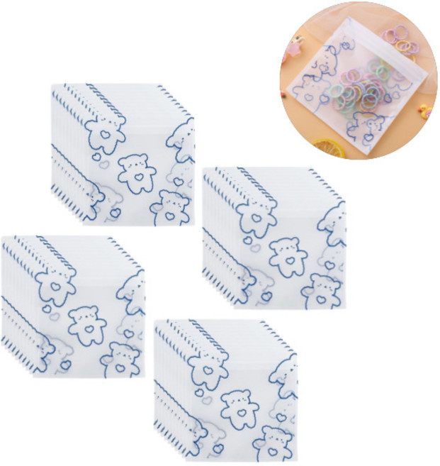 도나토르 큐티 선물포장용 답례품 지퍼백 40p, 4번, 1세트