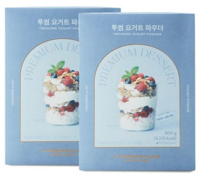 aLIST 투썸 요거트 파우더, 800g, 2개입, 3개