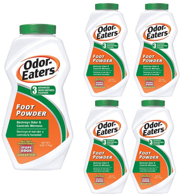 오더이터 풋 파우더, 1개입, 5개, 170g