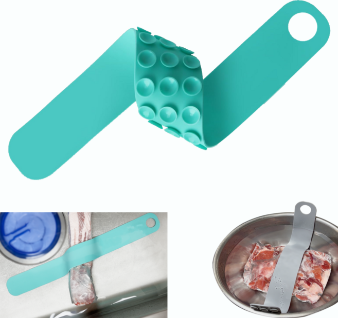 이지스홈 실리콘 익스트림 해동벨트 싱크대 스텐볼 흡착, 1개, 민트