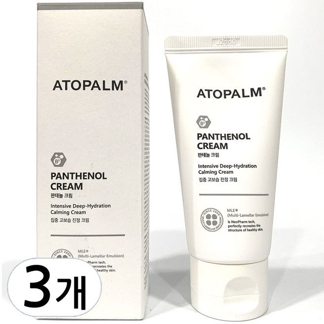 아토팜 판테놀 크림 R, 80ml, 3개