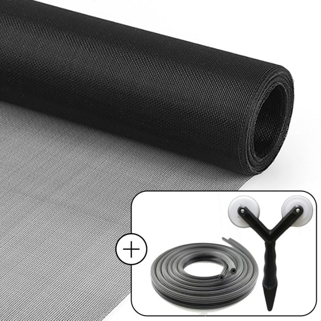 아영산업 셀프 촘촘 초미세 방충망 교체 세트, 1세트