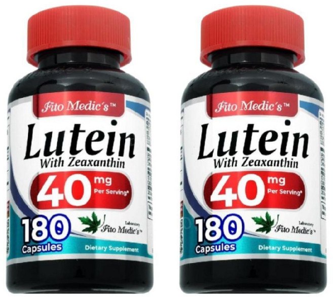 루테인 40mg 지아잔틴 함유 180캡슐 2개, 180정