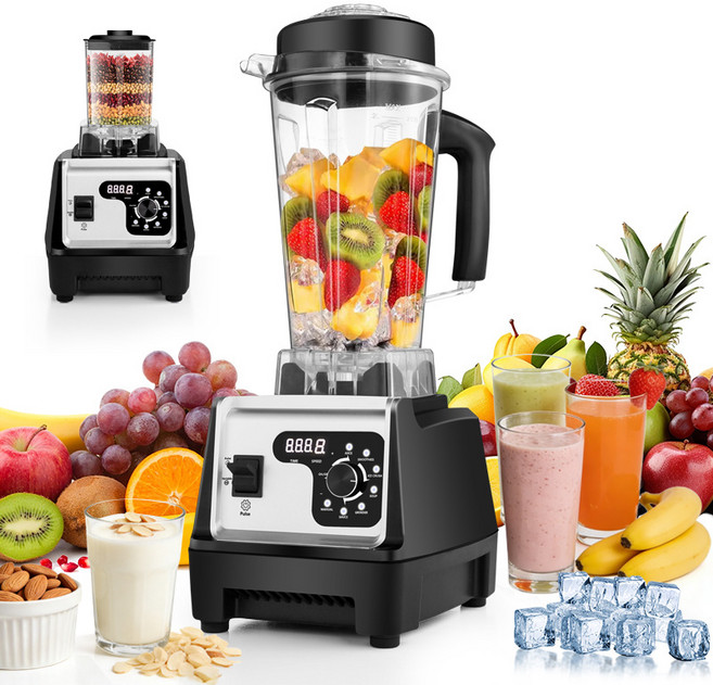 產品110V-220V榨汁奶茶店智能款破壁料理機全, 如圖所示:如圖所示4982