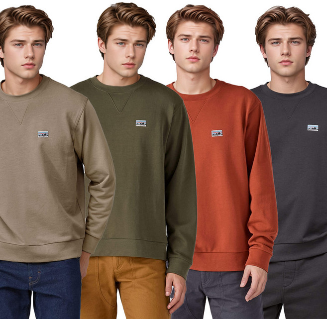 파타고니아 커풀룩 데일리 크루넥 라운드 맨투맨 티셔츠 SY003