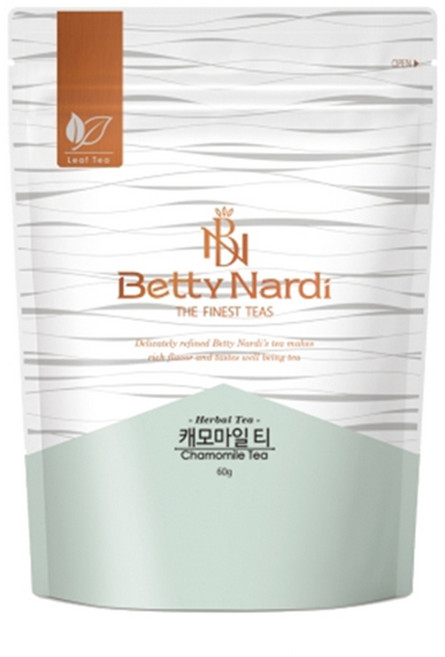 베티나르디 캐모마일 허브티 리필 60g 1박스 20개, 1개입