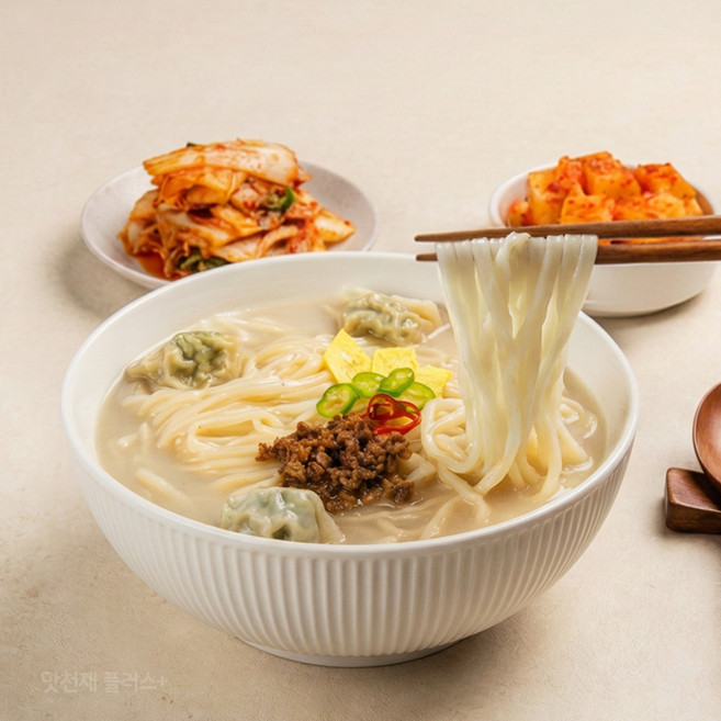 생면으로 만든 명동칼국수 5인분세트 생칼국수 1kg+비법소스, 1kg, 1개