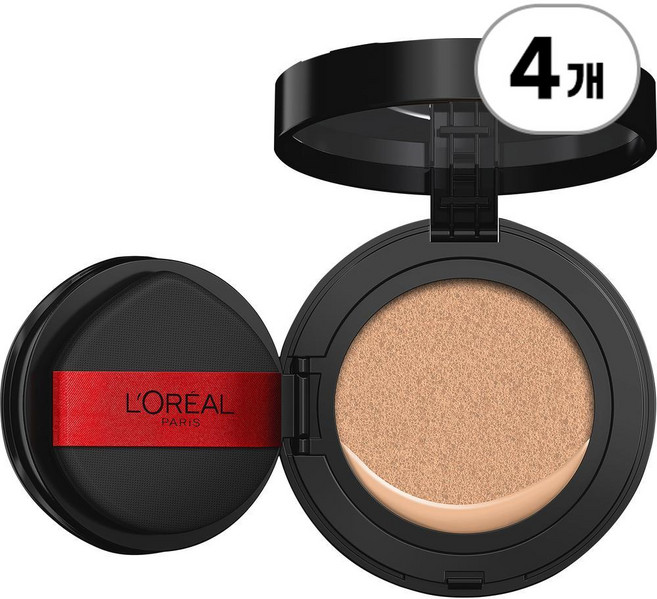 로레알 파리 파운데이션 인팔리블 24H 프레쉬 웨어 쿠션 250 뉴트럴 LOREAL PARIS Foundation Infaillible 24H Fresh Wear Cushion 2, 250 Neutral, 4개