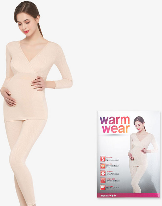 제임스딘 종일 편안한 산전 산후 임부용 내의 1매