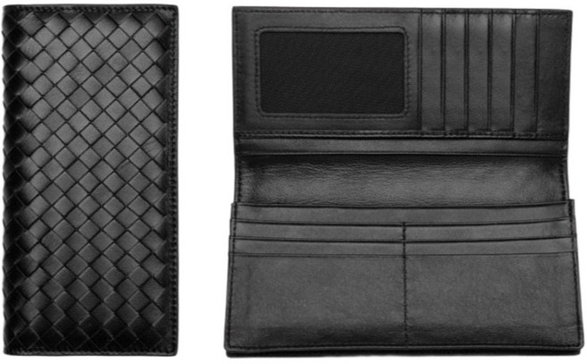 여우린상 양가죽 남성 반지갑