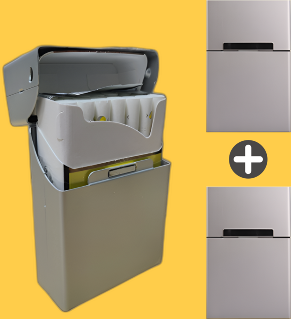 그로인샾 메탈 담배 케이스 2p 세트