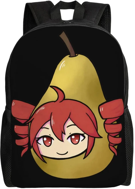 Kasane Teto 가상 배낭 야외 스타일 남성 다채로운 프린트 고등학교 카와이, 01 One Size, 03 3