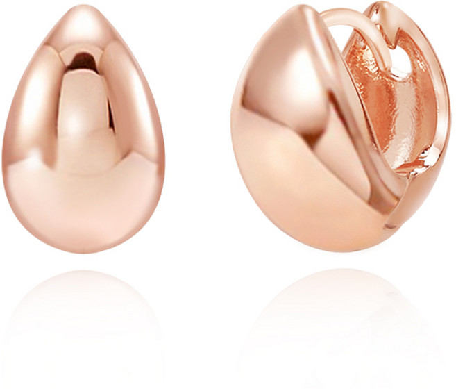 14K 골드핀 드롭 볼 귀걸이