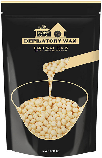 브라질리언 셀프 왁싱 하드왁스 450g 아이보리, 1개