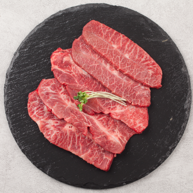 1++ 한우선물세트 한우 소고기 구이용 설도250g+보섭250g, 1세트, 500g