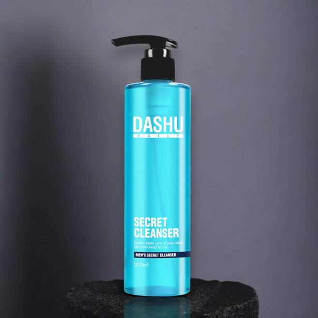 [정품] DASHU 남성청결제 프레쉬 쿨링 약산성 저자극 냄새제거 피부보습 남자전용 항균 칸디다균 바디클렌징, 300ml, 1개