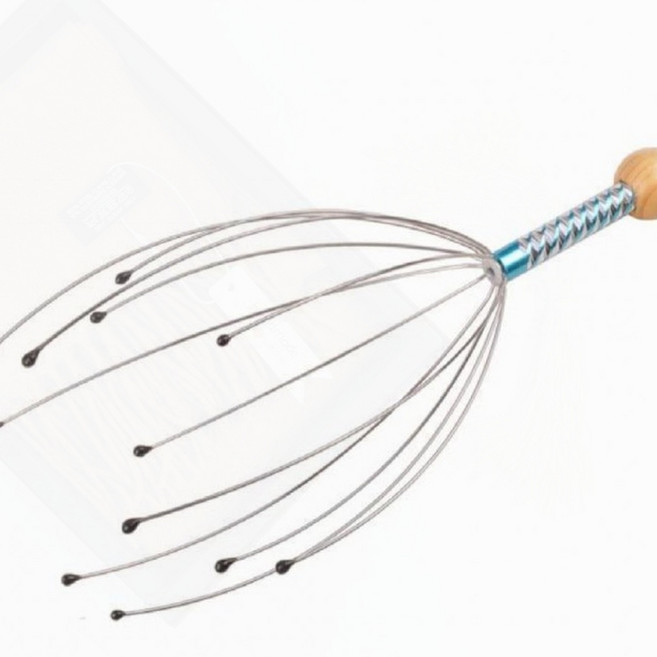 두피 마사지기 와이어 스칼프 헤드 두피관리 두피케어 자극없는, 상세페이지 참조, 1개