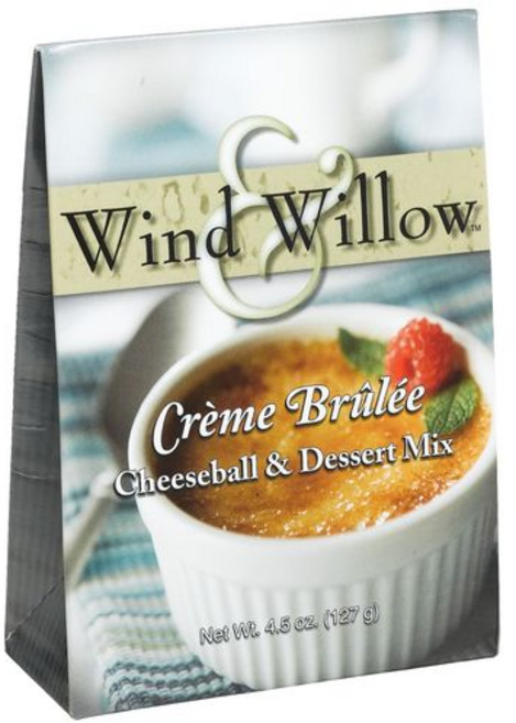 윈드 앤 윌로우 크림 브륄레 치즈볼 믹스 128g 박스 ( Wind and Willow Creme Brulee Cheeseball Mix 4.5-Ounce Boxes (Pack, 1개
