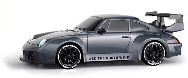 UB 듀얼 드리프트 RC카 RWB 993 모델, 그레이, 1개