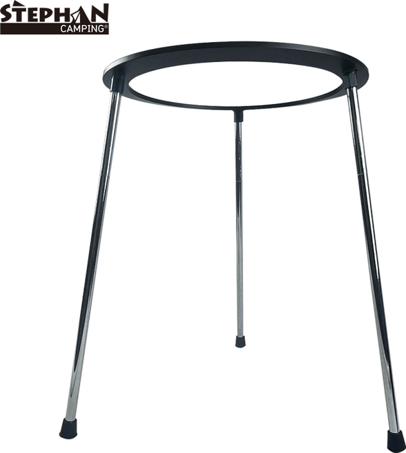 스테판캠핑 높이조절 그리들 캠핑 받침대 거치대 S (조립형 다리 포함) 무쇠 스텐인레스 스탠드 타워, 단품, 1개