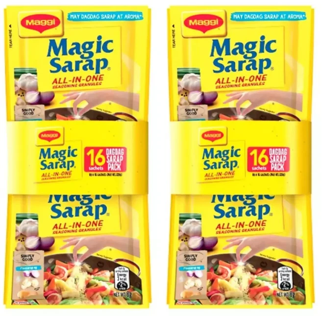 MAGGI 복합조미료 MAGIC SARAP SEASONING GRANULES 112g 8g x 14ea 128g 2개, 1개