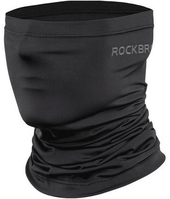 락브로스 아이스 실크 귀 보호형 스포츠 마스크 WB-001, 블랙, 1개