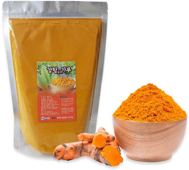 해남농수산 강황가루 분말 강황, 500g, 1개