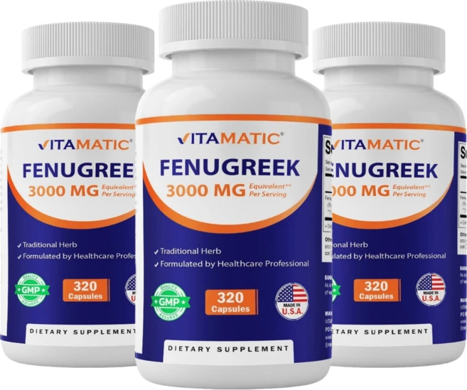 비타매틱 호로파종자 추출물 320캡슐 3개, 320정 - 쿠팡