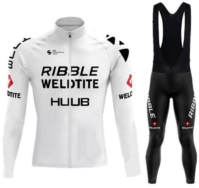 HUUB 騎行服套裝 男款長袖單車衣與揹帶褲