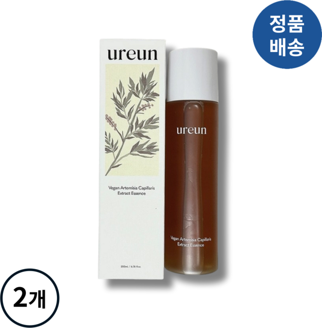 유아른 비건 사철쑥 추출물 에센스, 2개, 200ml