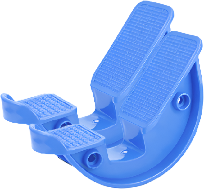 모어벨 종아리 스트레칭 보드 다리 햄스트링 발목, 스카이블루 1쌍