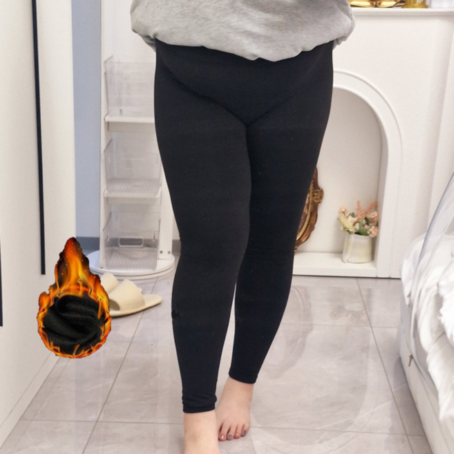 빅사이즈 기모 레깅스 하이웨이스트 가을 겨울 레깅스