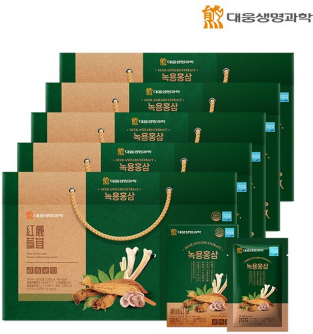 대웅생명과학 녹용홍삼