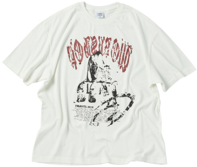 [국내정품] 트래블 반팔 디스페어 피그먼트 반팔티 크림 186635